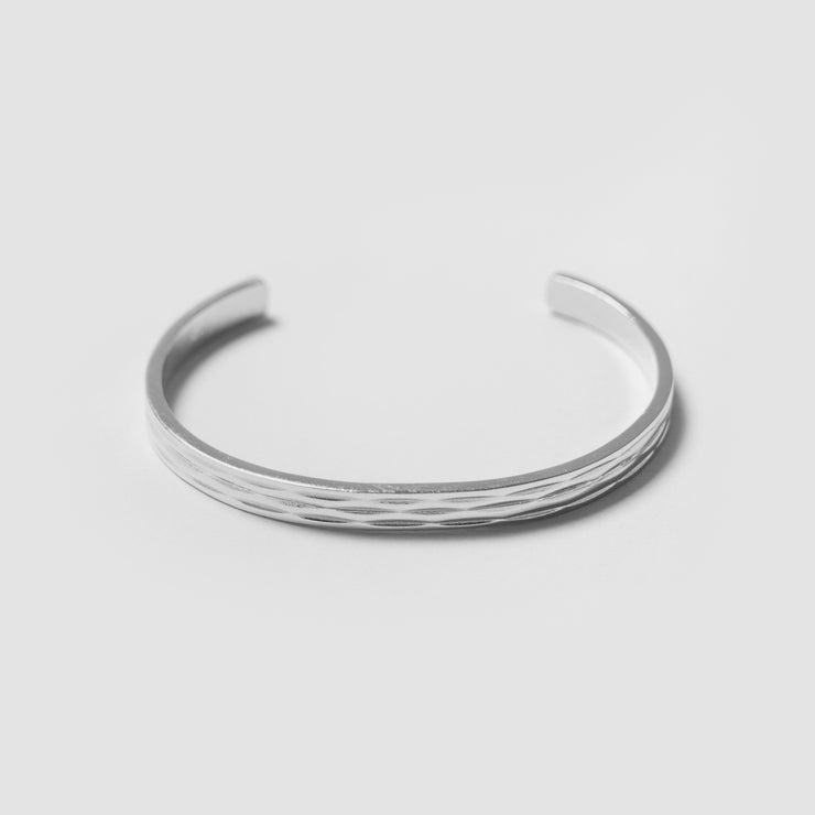 Linear Silver Bracelet